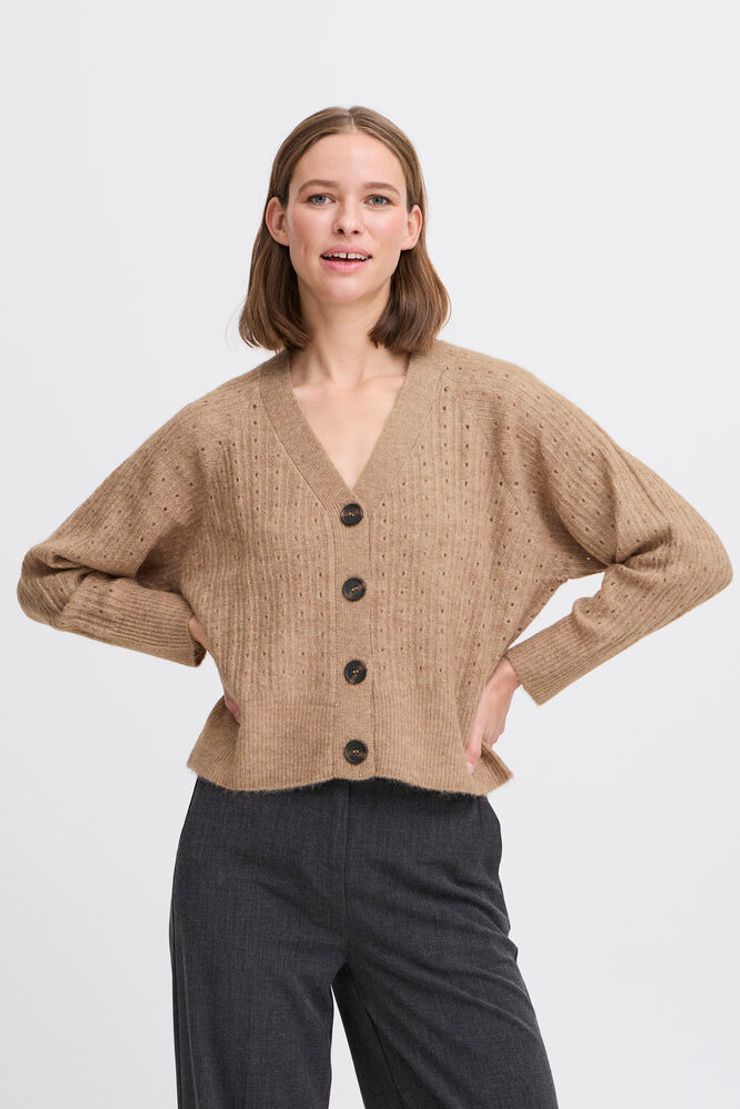 B Young Monna Cardigan - Walnut