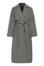 Load image into Gallery viewer, B Young Cilia Trench Coat - Grey
