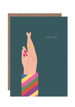 Load image into Gallery viewer, Good Luck Greeting Card
