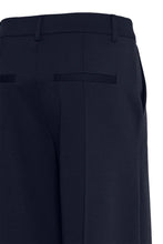 Load image into Gallery viewer, ICHI Kate Wide Trousers - Navy
