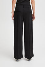 Load image into Gallery viewer, ICHI Kate Wide Trousers - Black
