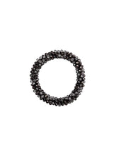 Load image into Gallery viewer, Black Colour DK Nanna 2-in-1 Bracelet / Hair Elastic - 4 Colours
