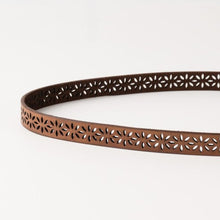Load image into Gallery viewer, BIBA Tan Doty Leather Belt - 3 Lengths
