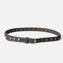Load image into Gallery viewer, BIBA Anthracite Kettle Leather Belt - 3 Lengths
