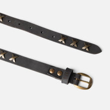 Load image into Gallery viewer, BIBA Anthracite Kettle Leather Belt - 3 Lengths
