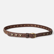 Load image into Gallery viewer, BIBA Dark Brown Kettle Leather Belt - 3 Lengths
