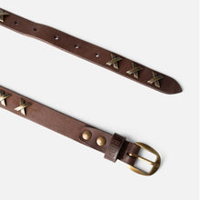 Load image into Gallery viewer, BIBA Dark Brown Kettle Leather Belt - 3 Lengths
