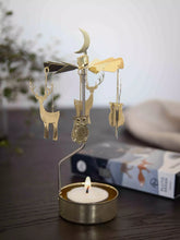 Load image into Gallery viewer, Tea light Spinner Winter Night
