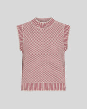 Load image into Gallery viewer, Moss Copenhagen Pilla Knitted Vest - Oatmeal/Rose
