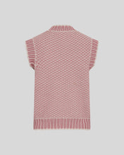 Load image into Gallery viewer, Moss Copenhagen Pilla Knitted Vest - Oatmeal/Rose
