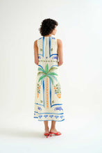Load image into Gallery viewer, Compañía Fantástica Palm &amp; Mermaid Long Dress
