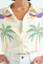 Load image into Gallery viewer, Compañía Fantástica Palm &amp; Mermaid Shirt
