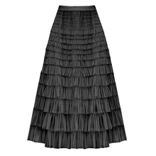Load image into Gallery viewer, Tiered Tulle Skirt - Black
