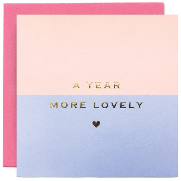 Susan O’Hanlon A Year More Lovely - Greetings Card