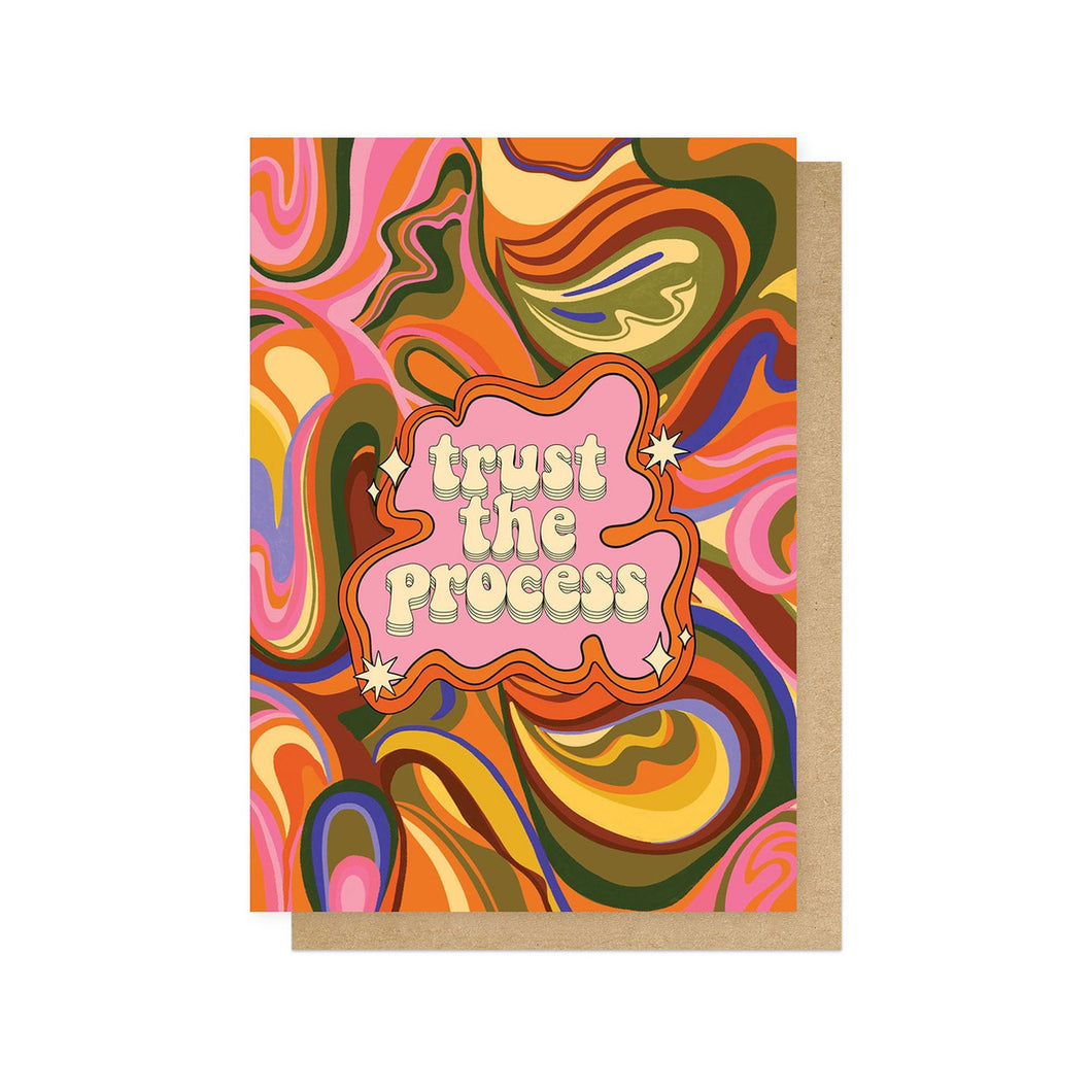 Trust The Process - Greeting Card