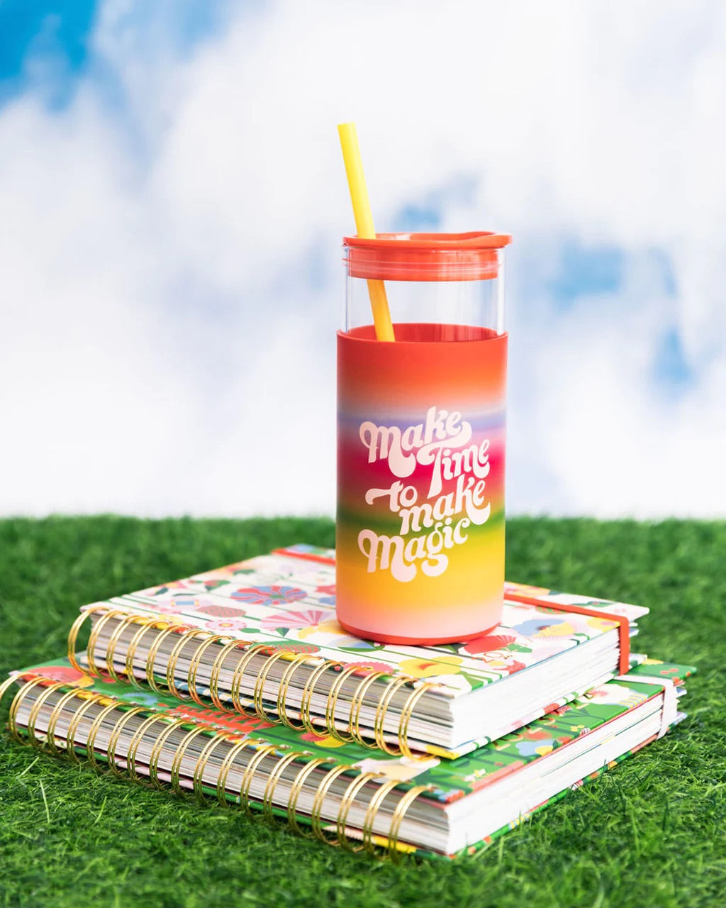 BAN.DO Make Time to Make Magic Glass Tumbler