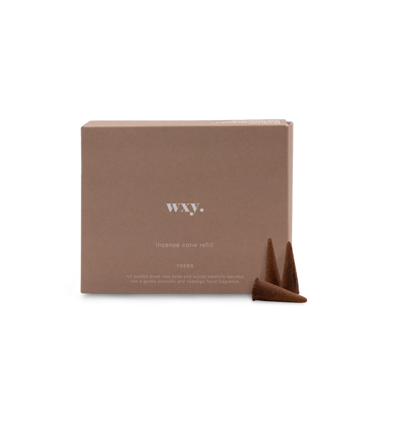 wxy. Incense Cones Refills - Roses