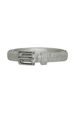 Load image into Gallery viewer, ICHI Sutin Silver Glitzy Belt
