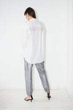 Load image into Gallery viewer, ICHI Jovie Silver Cargo Trousers
