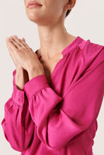 Load image into Gallery viewer, Soaked in Luxury Ioana Blouse - Fuschia
