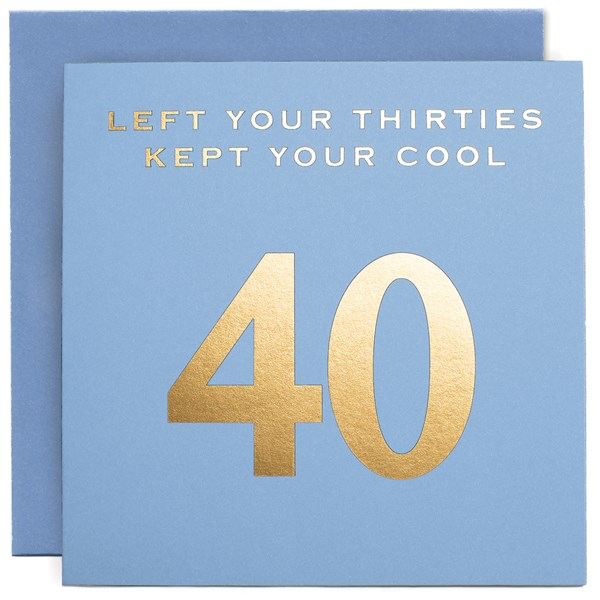 Susan O’Hanlon 40 Keep Your Cool - Greetings Card