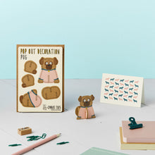 Load image into Gallery viewer, Pop Out Pug Dog Decoration Card
