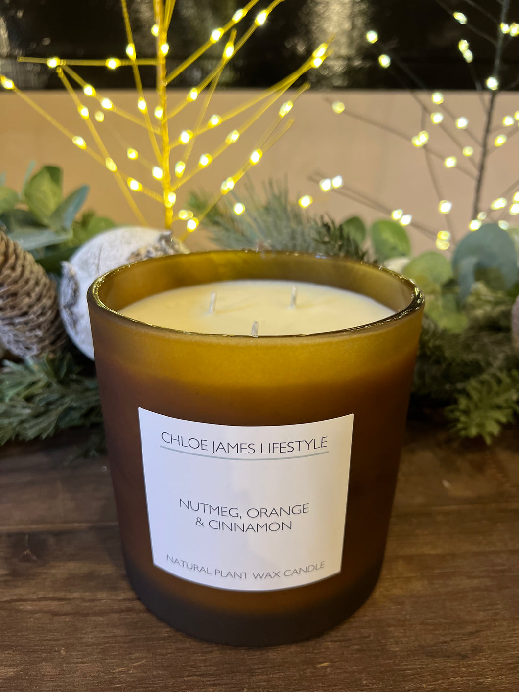 Chloe James Christmas Vegan Candle - 3 Sizes