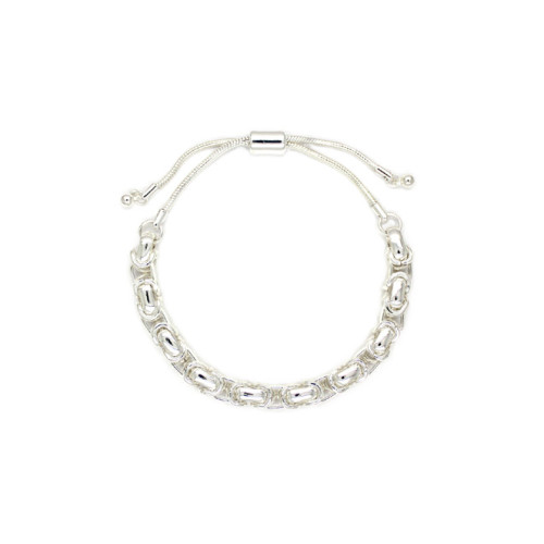Chunky Chain Adjustable Bracelet - Gold / Silver