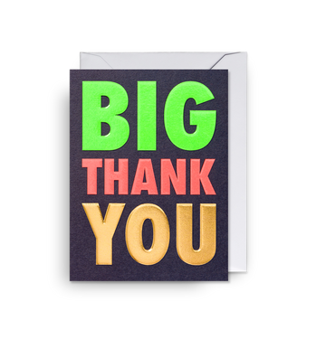 Big Thank You - Mini Card