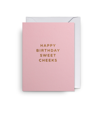 Sweet Cheeks - Mini Card