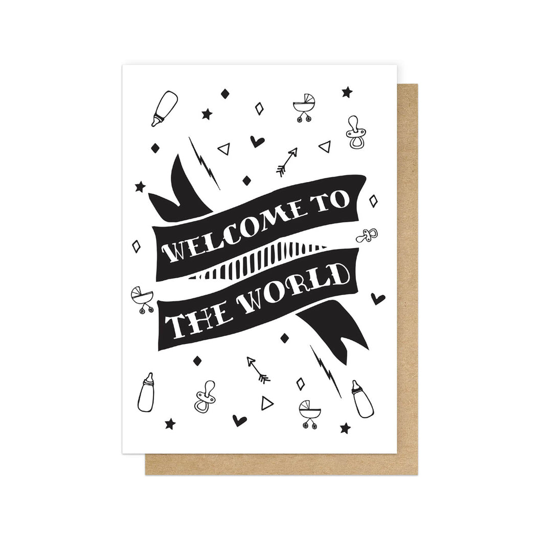 Welcome to the World - Greeting Card