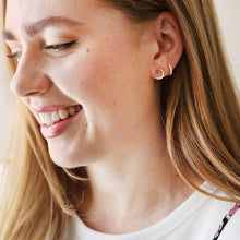 Load image into Gallery viewer, Lisa Angel Crystal Moon &amp; Star Studs
