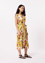 Load image into Gallery viewer, FRNCH Summer Spicy Garden Wrap Dress
