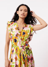 Load image into Gallery viewer, FRNCH Summer Spicy Garden Wrap Dress
