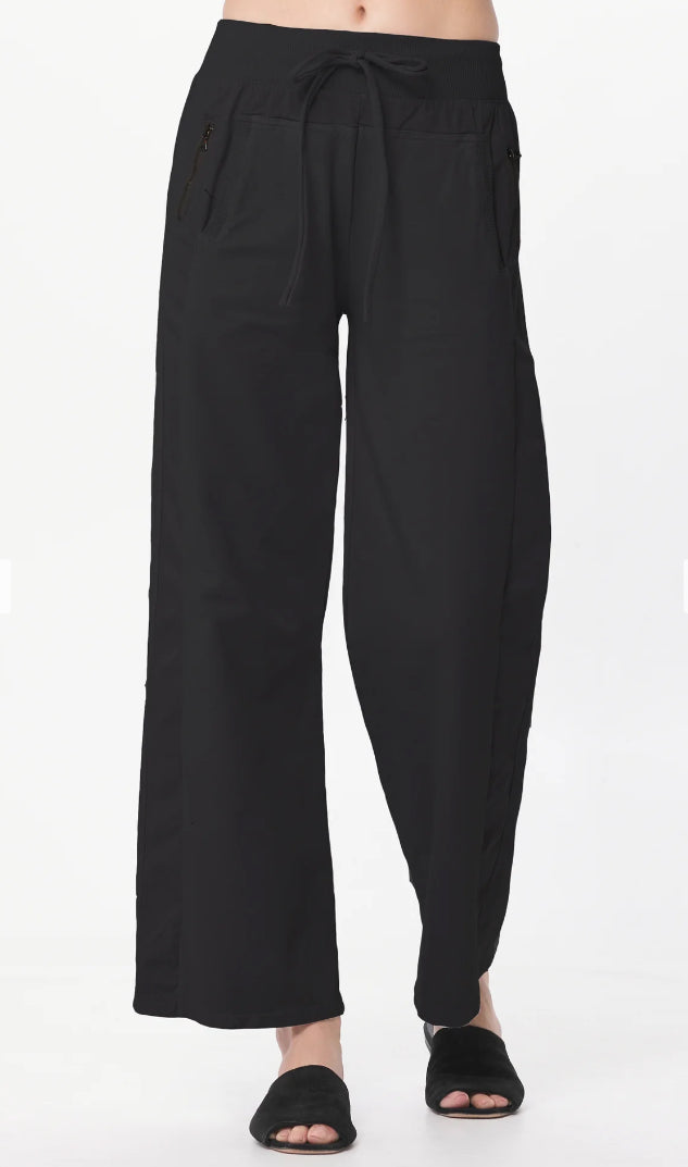 Luxe Wide Leg Trackies - 4 Colours