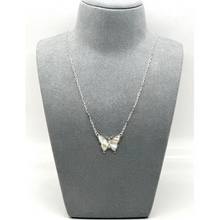 Load image into Gallery viewer, Butterfly Mother of Pearl Pendant Necklace - Gold / Silver
