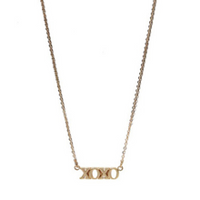 Load image into Gallery viewer, XOXO Necklace - Silver / Gold
