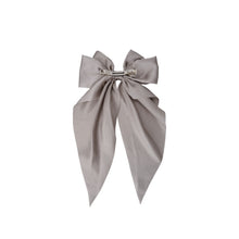 Load image into Gallery viewer, Black Colour DK Renee Satin Bow Hair Claw - 2 Colours
