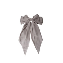 Load image into Gallery viewer, Black Colour DK Renee Satin Bow Hair Claw - 2 Colours
