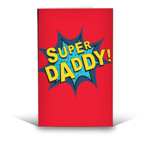 Superhero Daddy Card