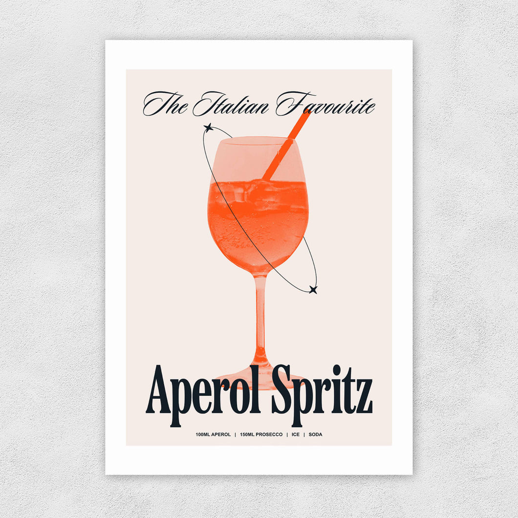 Aperol Spritz - A3 Print (unframed)