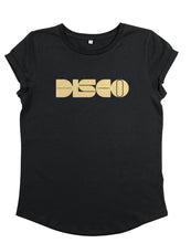 Load image into Gallery viewer, Disko Kids DISCO Tshirt Black &amp; Gold
