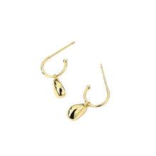 Load image into Gallery viewer, Molten Pendant Earrings - Gold or Silver
