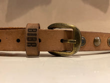 Load image into Gallery viewer, BIBA Studded Leather Belt - 3 Colours / 2 Lengths

