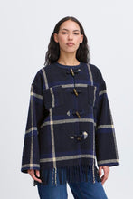 Load image into Gallery viewer, ICHI Foniza Checked Jacket
