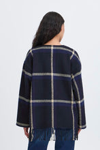 Load image into Gallery viewer, ICHI Foniza Checked Jacket
