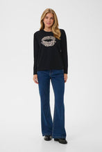 Load image into Gallery viewer, Culture Leopard Lips Long-Sleeved T-Shirt

