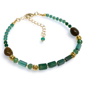 Annabella Moore Green Onyx Bracelet in a Bottle