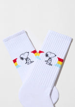 Load image into Gallery viewer, BESOCKS Snoopy Socks - Rainbow
