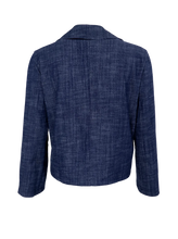 Load image into Gallery viewer, Black Colour DK Denim Double Breasted Jacket
